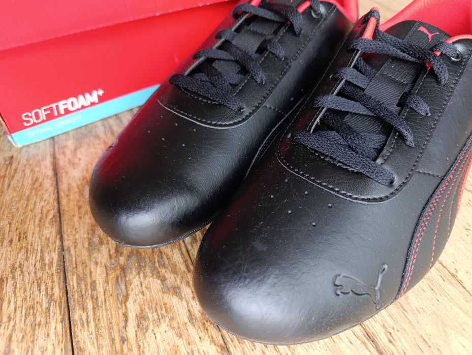 Puma Ferrari Buty Męskie Czarne Motorsport  rozmiar 10 44,5 11 29cm