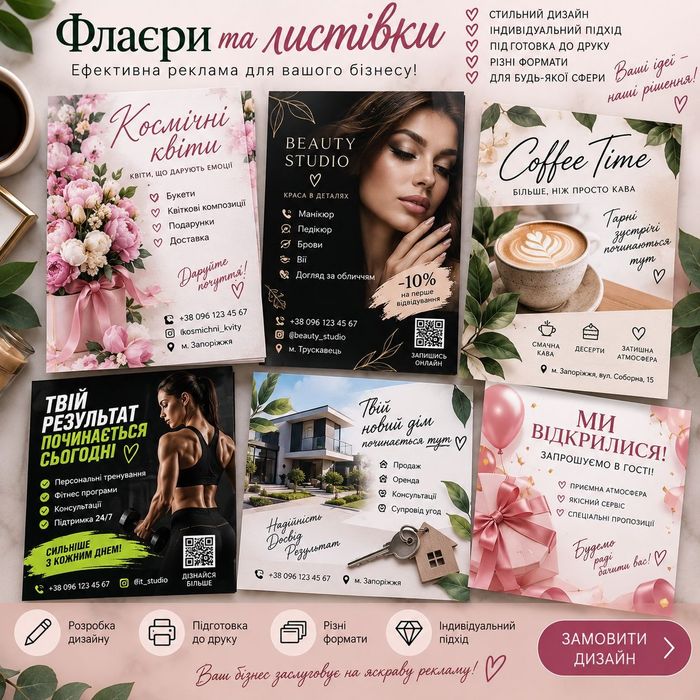 Дизайн для вашего бизнеса.