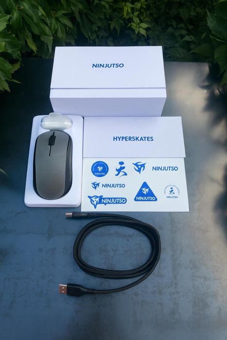 Ninjutso Ten Air 8000Гц Беспроводная игровая компьютерная мышь миша