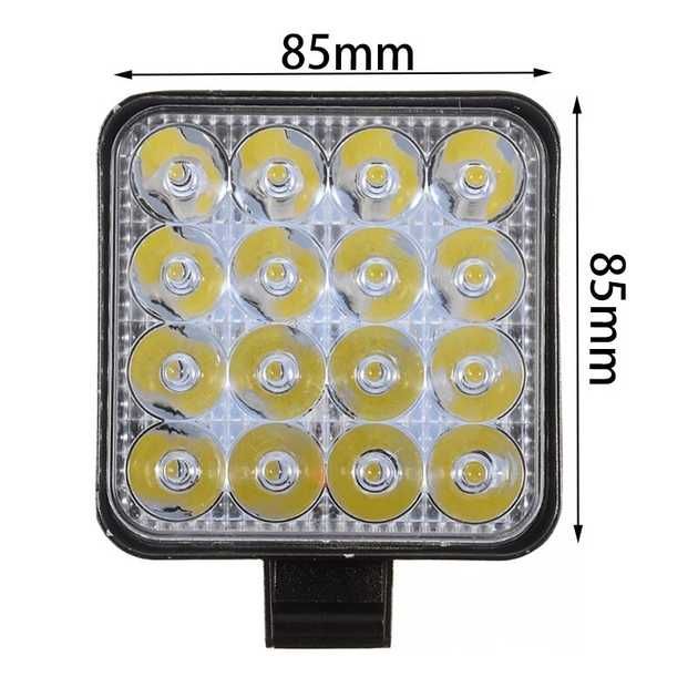 LED/ЛЕД фары, противотуманки, светодиодные фары, доп фары, дхо 48ВТ