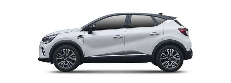 Bagażnik dachowy Renault CAPTUR II 2019 do 2025 bazowy belki Relingi