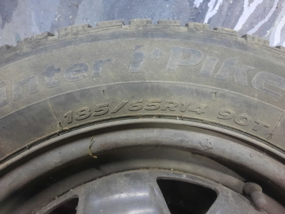 Резина 185/65/14 hankook зима