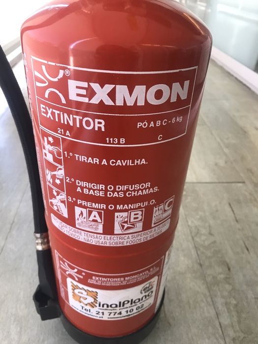 2 Extintores Pó ABC