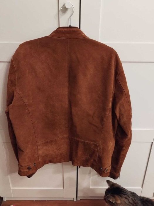 Kurtka męska MANGO MAN – 100% Skóra Naturalna