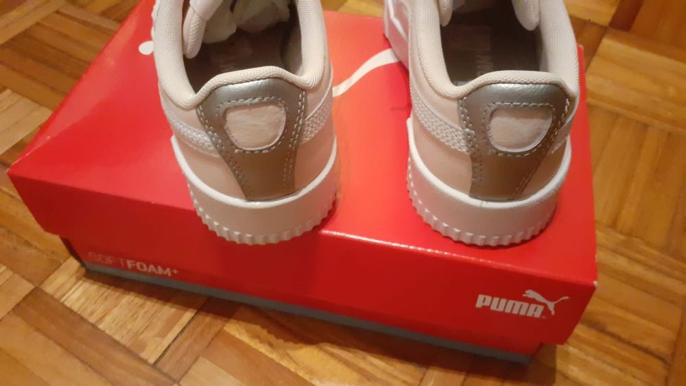 Ténis Puma Carina rosa n 35 1/2