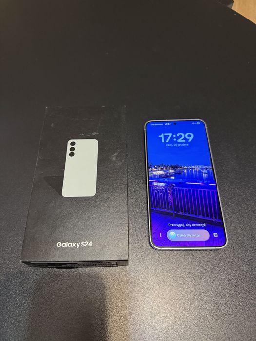 Samsung S24 8/128  marble grey super stan gwarancja