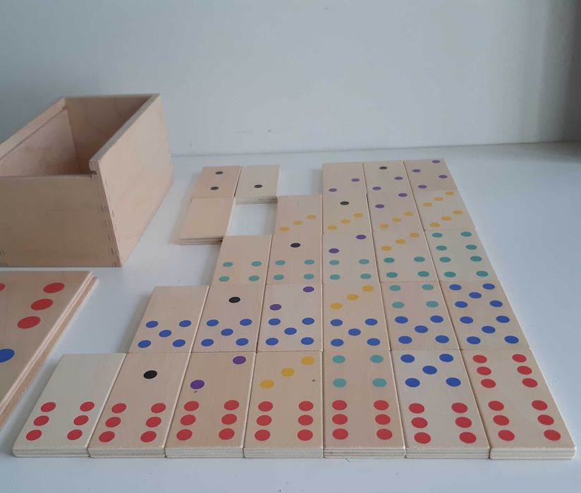 IKEA Lattjo Wooden Domino Game – Large Pieces, Complete Set64552980259459123
