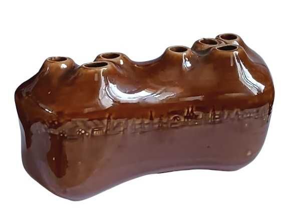 Wazon ceramika Ikebana ,, Panorama'' Bolesławiec