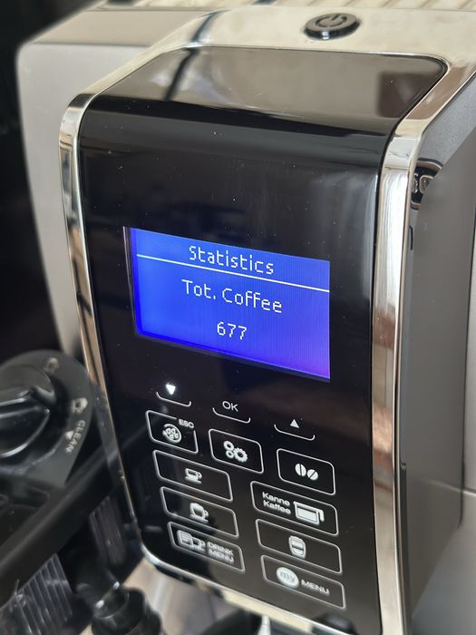 Кавомашина Delonghi Dinamica як нова кавомаолка Delonghi