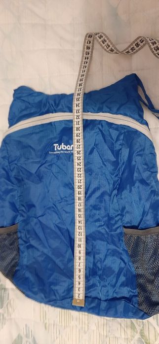 Niebieski mini plecak