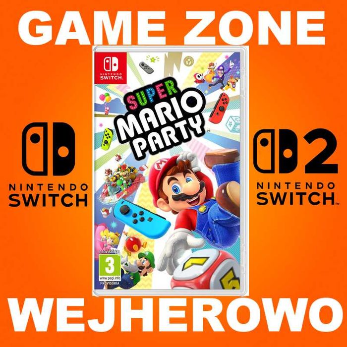 Super Mario Party Nintendo SWITCH + Lite + Oled + SWITCH 2