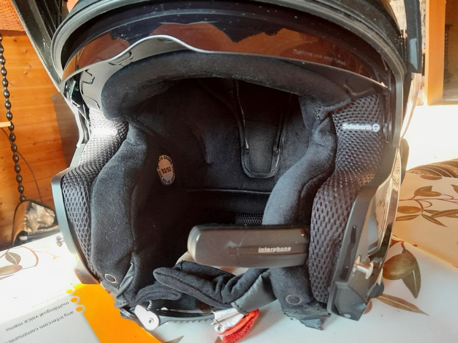 kask motocyklowy schuberth c3 rozmiar s stan bdb użyty max 10razy