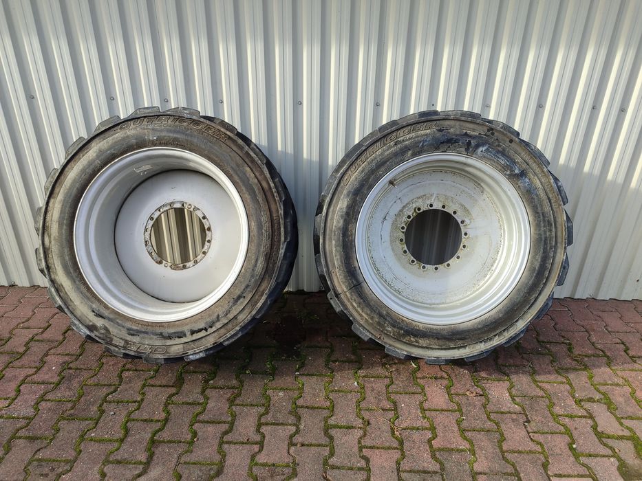 Koła terenowe do podnośnika koszowego zwyżki