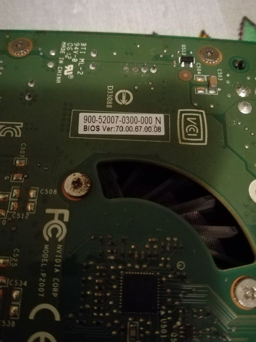 Placa Gráfica Nvidea Quadro