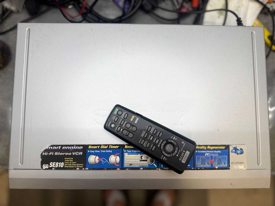 Magnetowid Sony SLV-SE810 6-głowicowy Hi-Fi Stereo VHS