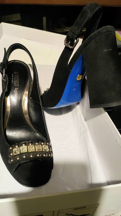 Вечірні мешти брендові на шпильці