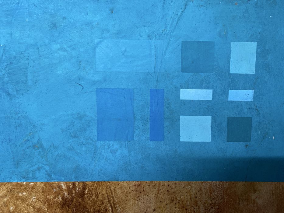 Tecnica mista sobre platex