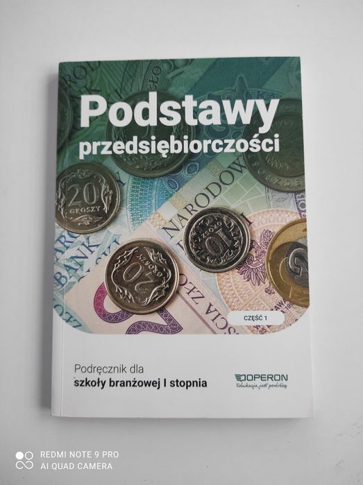 Nowy podręcznik Podstawy przedsiębiorczości branżowa szkoła I stopnia
