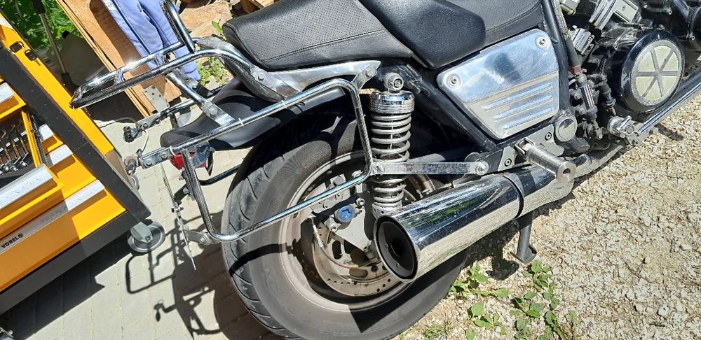 Kufry i stelaż yamaha v-max 1200 Hepco & Becker
