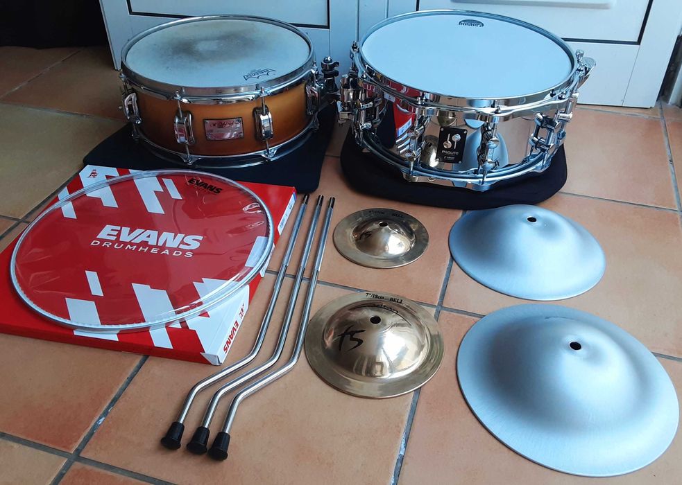 Sonor Prolite Chrome Over Brass 14x6 Nova - 6&00€ Ler Anúncio!