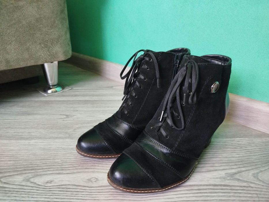 Шкіряні черевики фірма Comfort