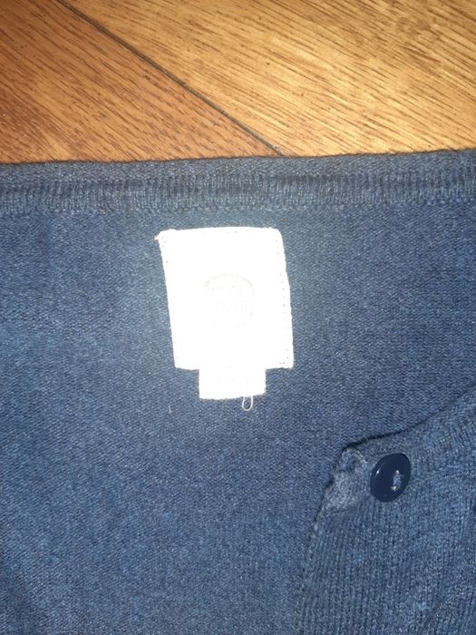 Sweter sweterek smyk 128 granatowy