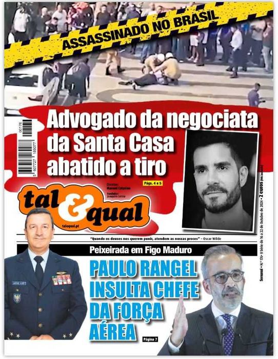 3 Jornais Tal & Qual de 2024 NOVOS (lote 3)