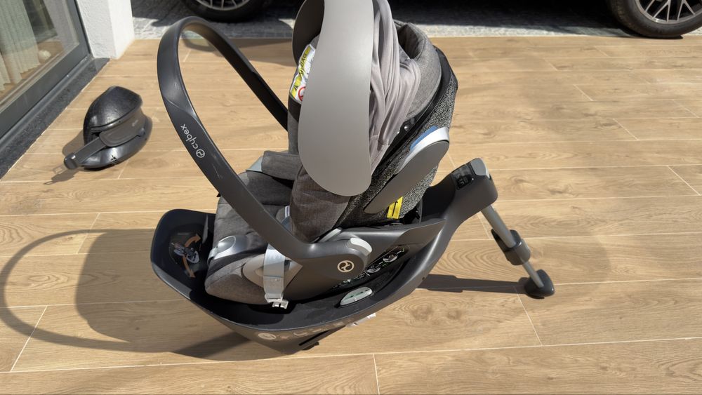 Cadeira auto cloud T + Base Cybex
