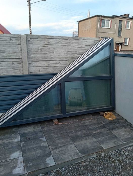 Okna dwuszybowe 170x260cm 4 sztuki