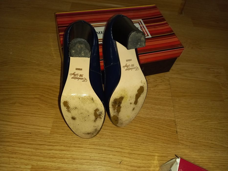 Туфлі шкіряні лаковані