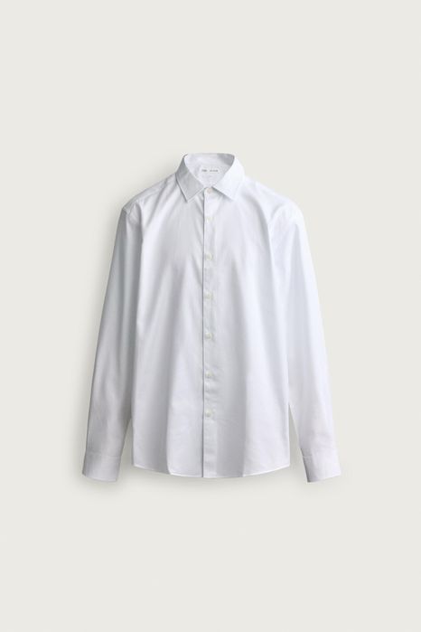 Сорочка zara basic біла, розмір S
