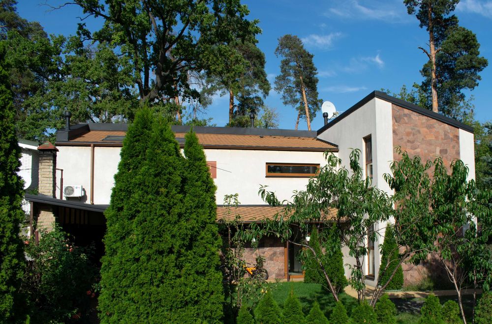 Пуща Водиця дизайнерський будинок 120м2 + підвал з сауною + генератор