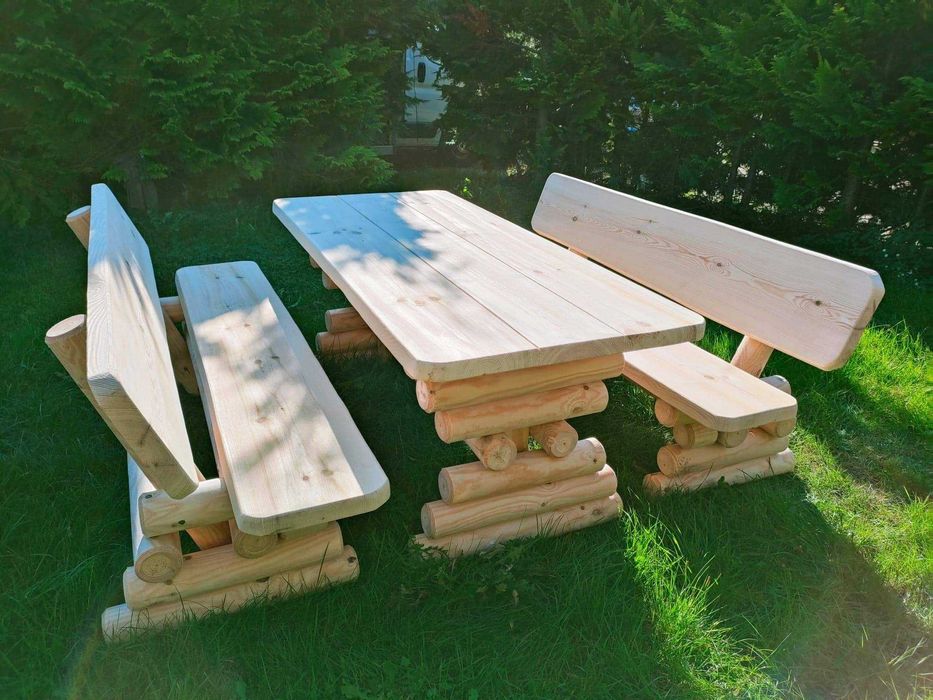 Meble drewniane ogrodowe, barowe . Transport 200 zł