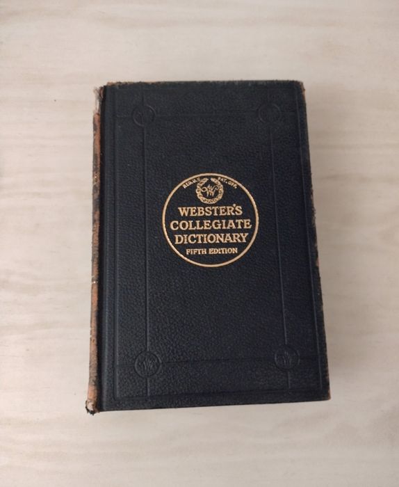 Webster's collegiate Dictionary fifth edition ano 1947