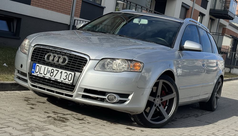 Audi A4 B7 2.0TDI 6 Biegowy Oplaty Na Rok Zadbany  Felgi 18 Cali