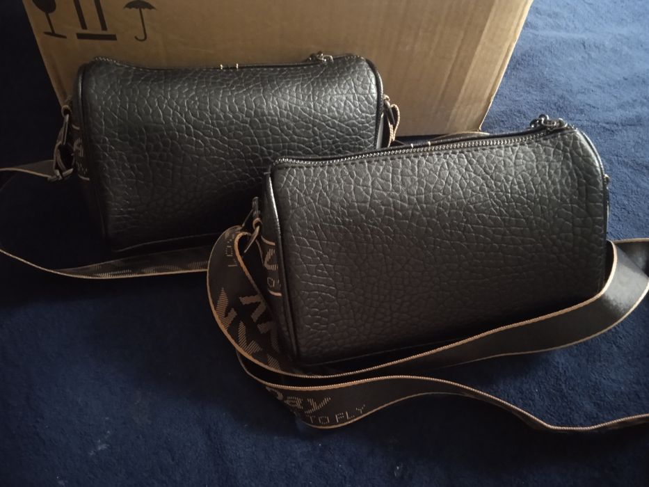 Кожаная сумка корос- боди