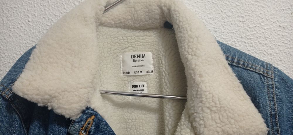 Casaco de lã Bershka