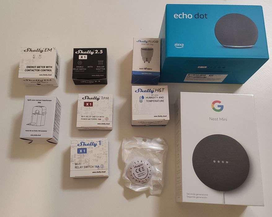 Shelly 1, PM, 2.5, Plug compatíveis com Alexa e Google home64738287960835121