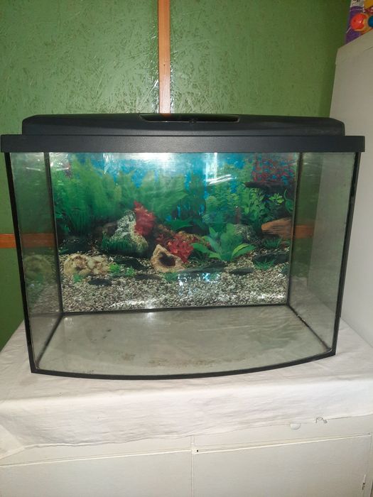 Аквариум с крышкой 110 литров