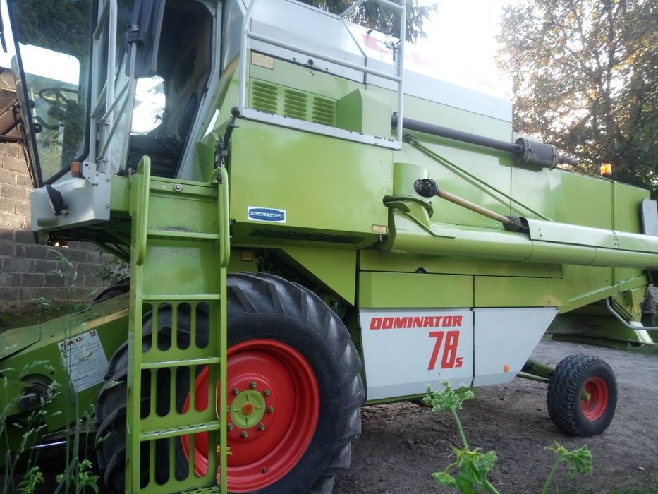 Claas dominator 78s