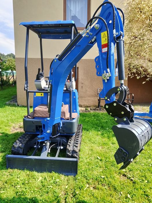 Minikoparka 1.2 T +  Osprzęt