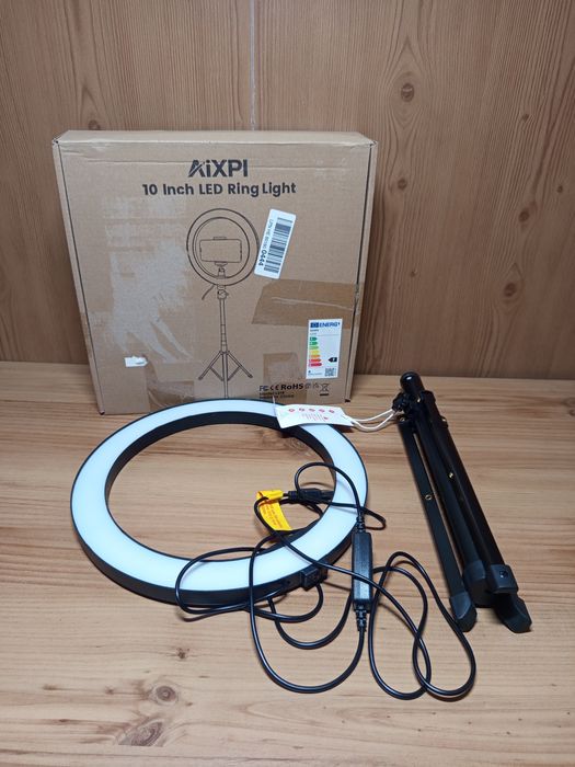 AIXPI 10'' Lampa Pierścieniowa 25 cm