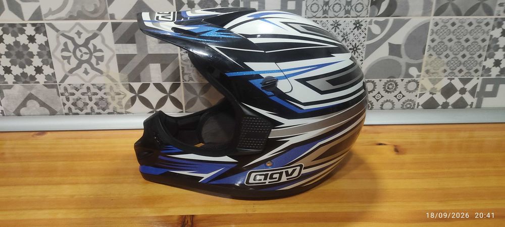 Capacete motocross agv