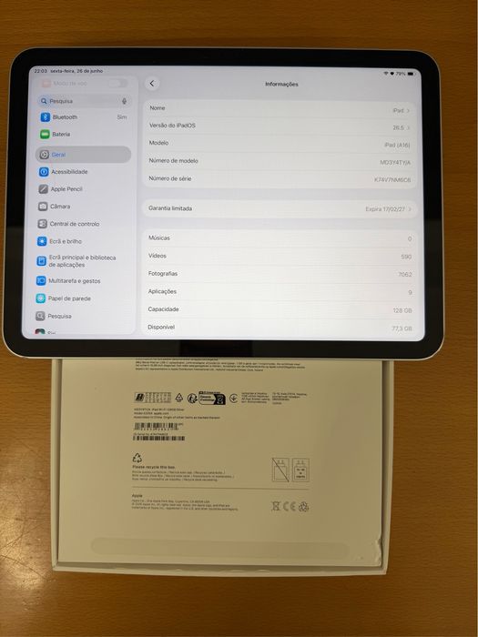Apple Ipad A16 128gb