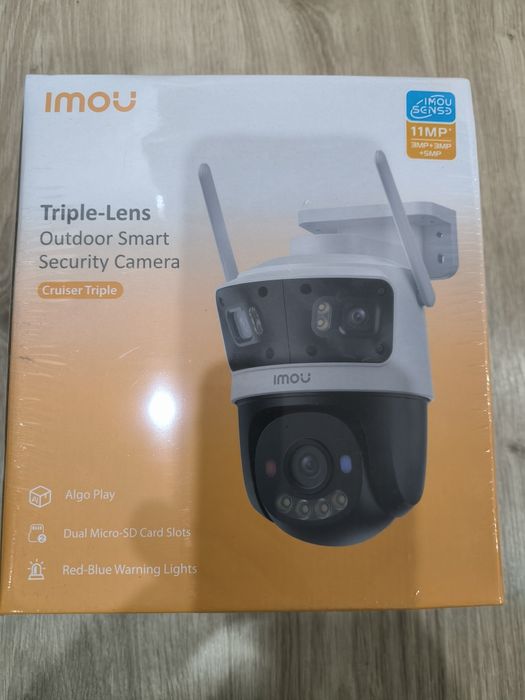 Imou triple 11mp в наявності,нові.запаковані.