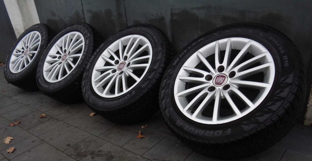 Alufelgi 16 cali 5x110 FIAT 500X, Croma, JEEP, Opel, Saab opony zimowe