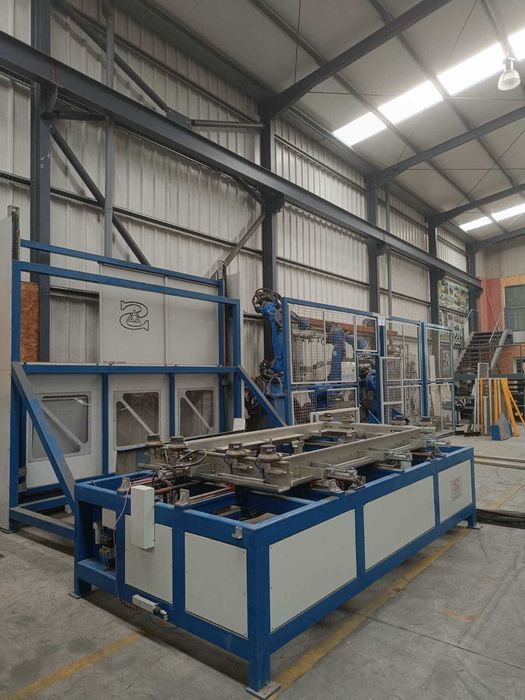 Layout Robotizado completo (YASKAWA MOTOMAN 3un)