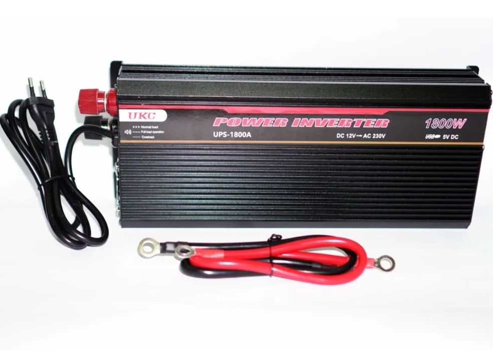 Преобразователь бесперебойник 12-220V зарядка 1000W 3000W инверто