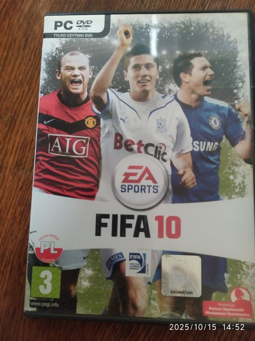 Fifa 10 na PC DVD.