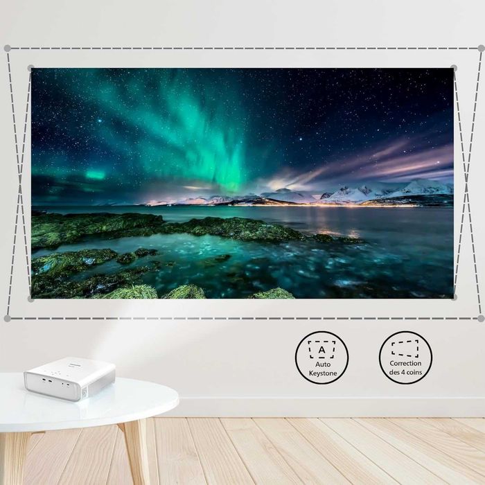 Projetor doméstico PHILIPS NeoPix 550 Smart (NOVO, NA CAIXA)